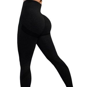 Yoga Scrunch Butt Sports Leggings | Size Large